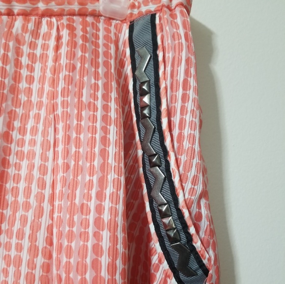 BCBGeneration -  polka dot lined embellished skirt - Picture 2 of 6